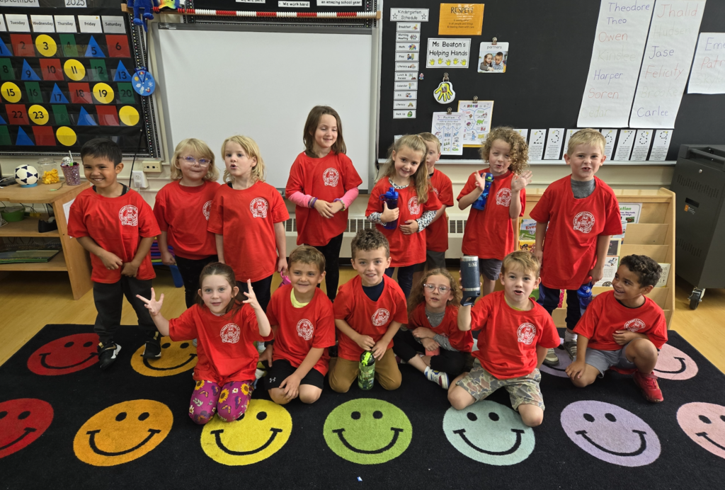 Rocking our new OES t-shirts!