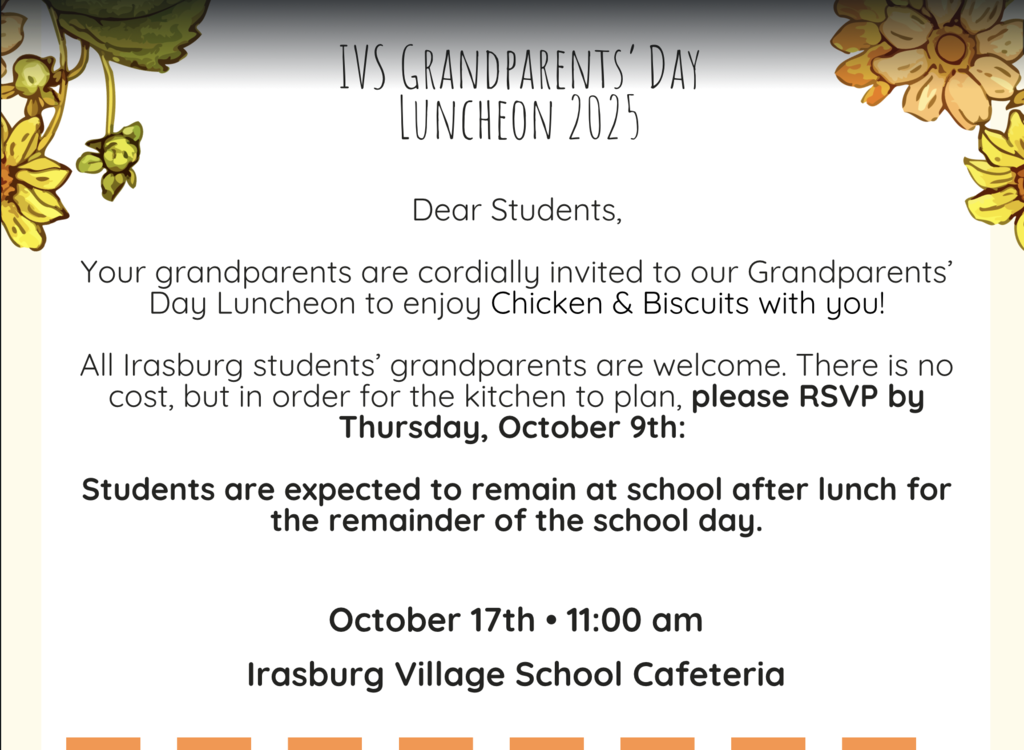 Grandparents Luncheon Flyer
