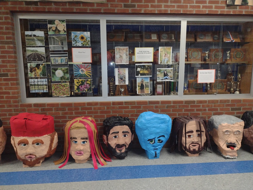 Students Making Dinner, Student Artwork on Display
