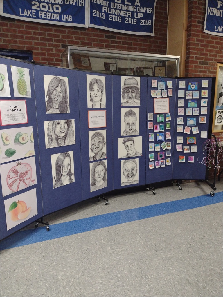 Student Artwork on Display