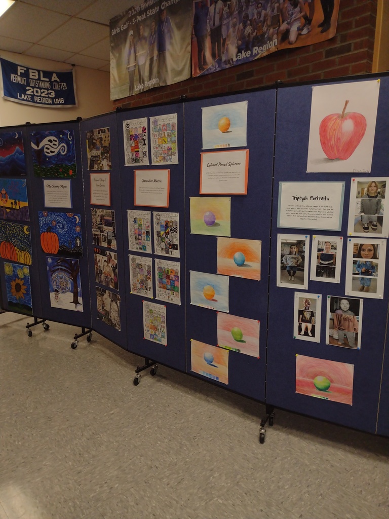 Student Artwork on Display