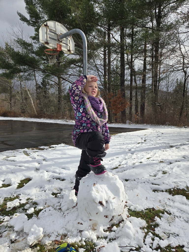 kids and giant snowballs