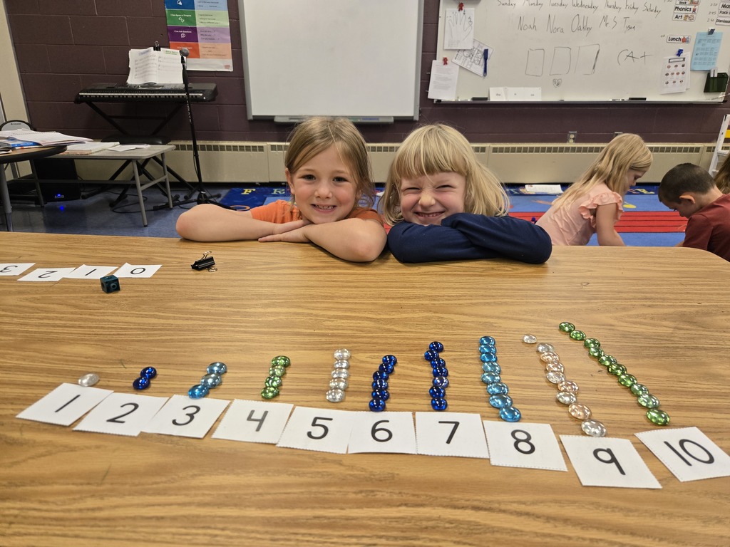 learning numbers in Kindergarten