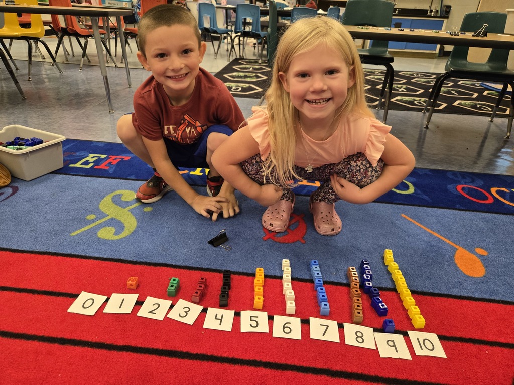 learning numbers in Kindergarten