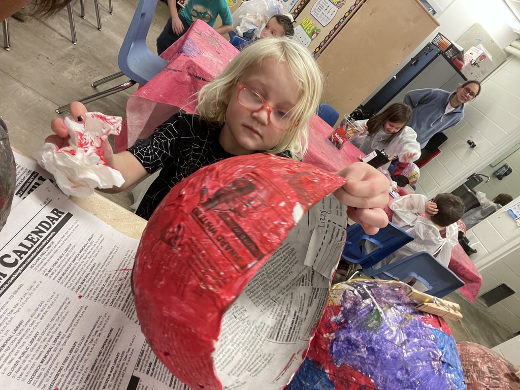 making paper mache