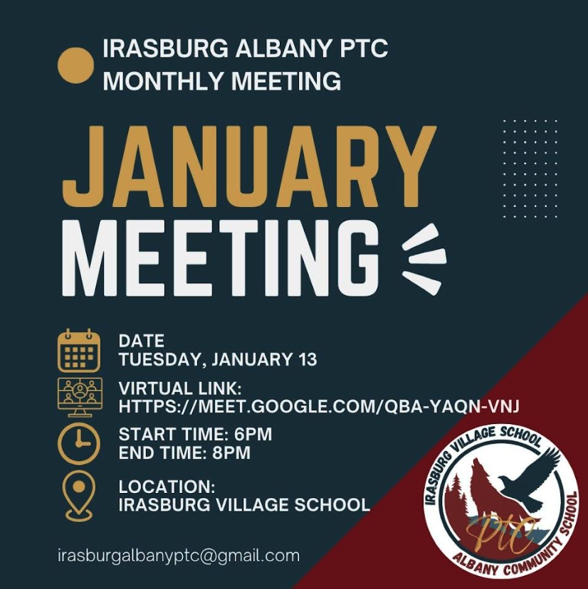 PTC meeting flyer