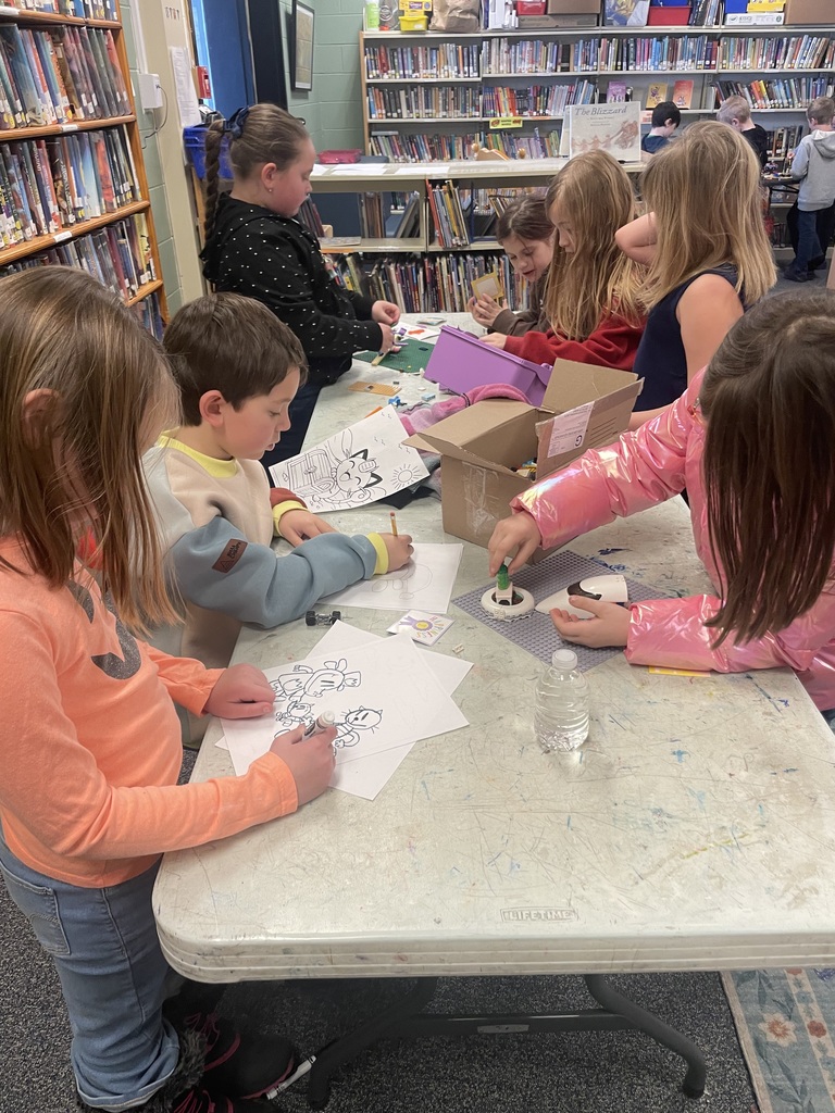 students building in Library