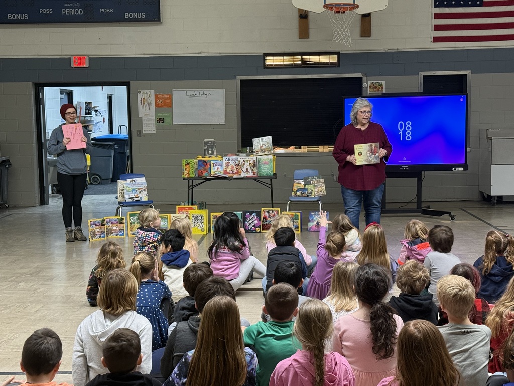 Ms Colette speaking to the students about the reasoning behind the donation