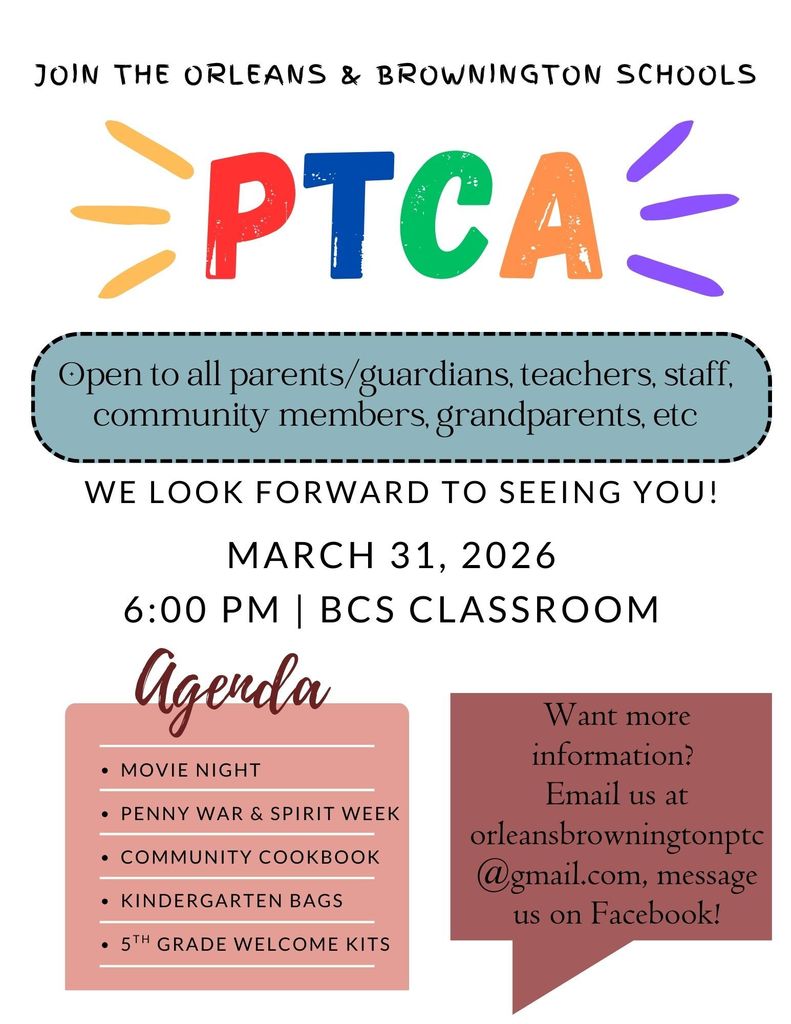 PTCA Meeting Flyer