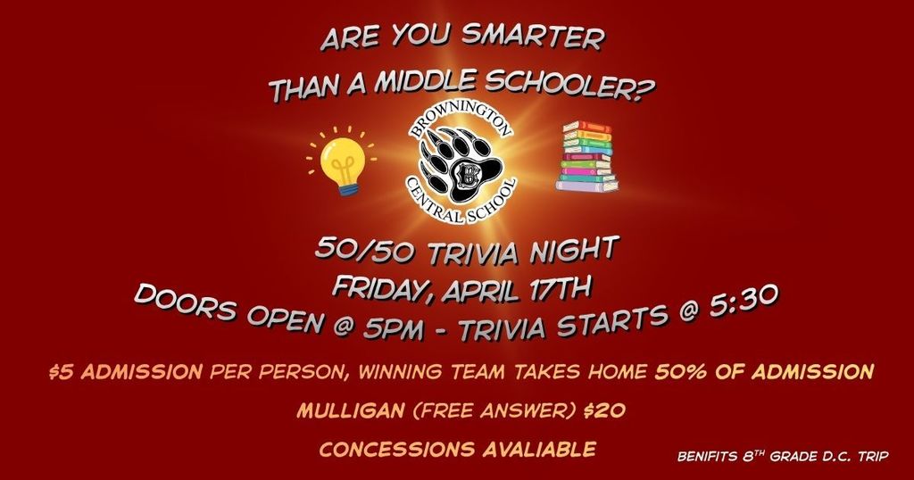 Trivia Night Flyer
