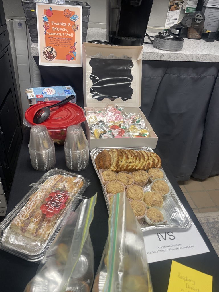 teacher appreciation treats and fruit bowl  