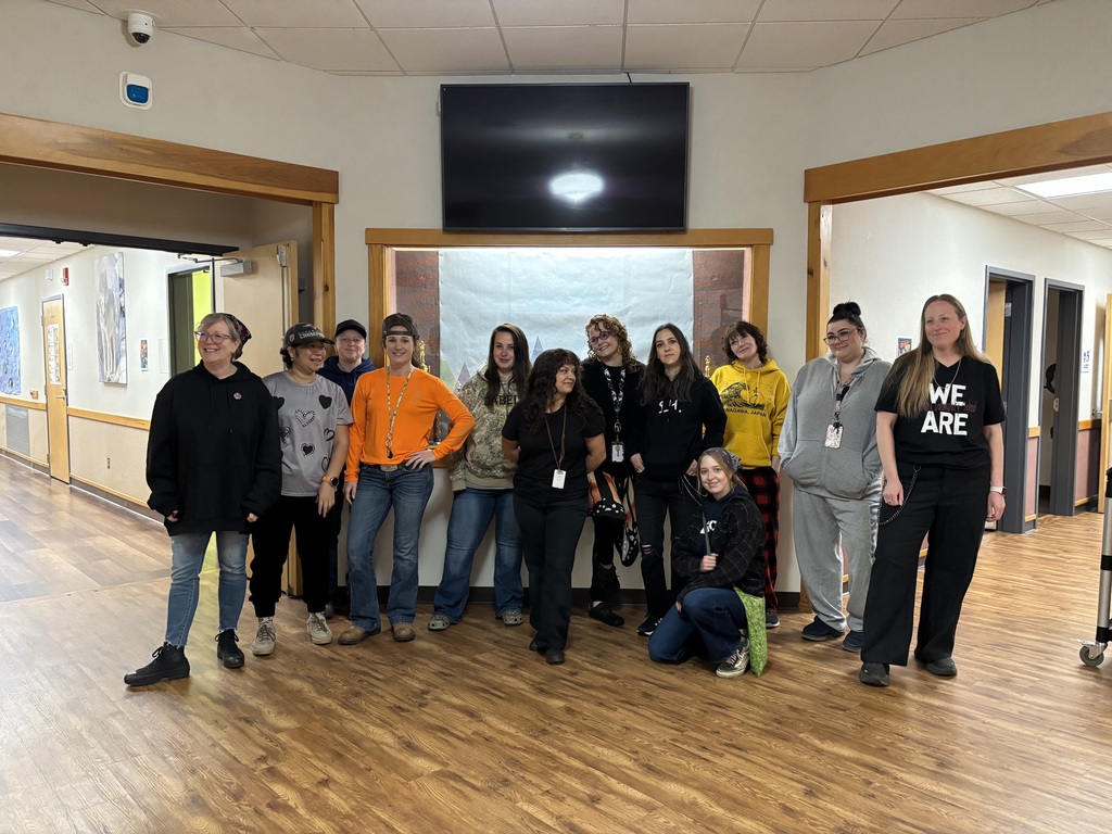 Albany staff members dressed as their students