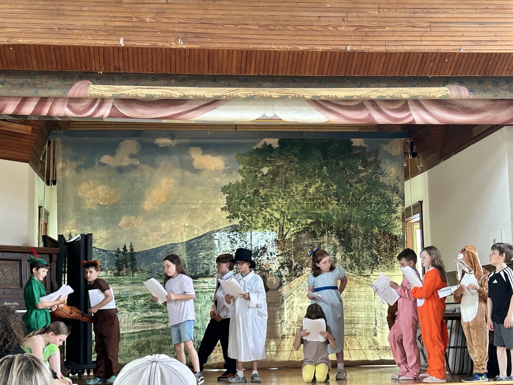 students performing Peter Pan