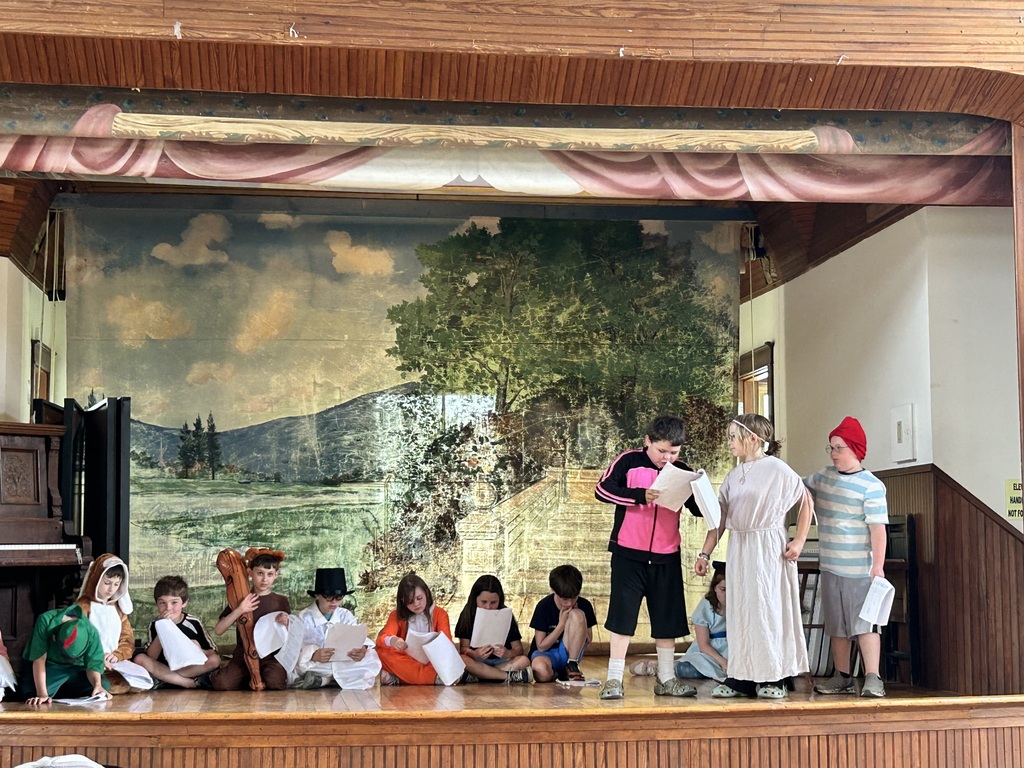 students performing Peter Pan