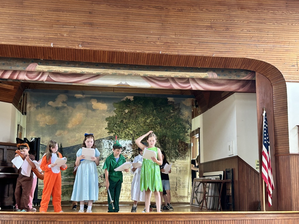 students performing Peter Pan