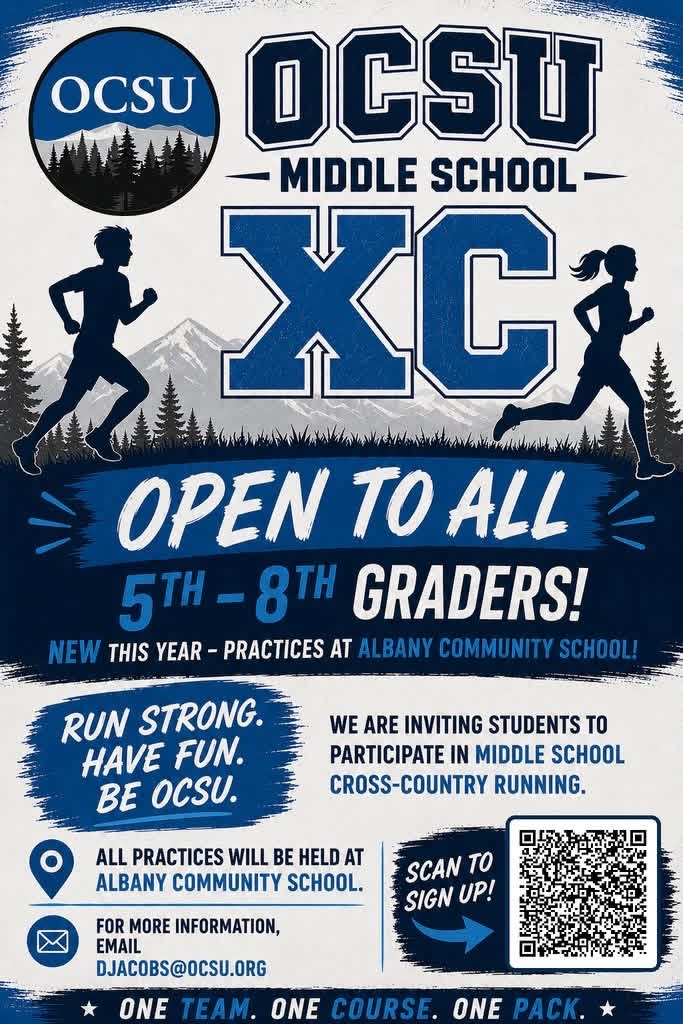 OCSU XC flyer