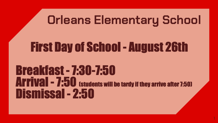 Orleans Elementary School 