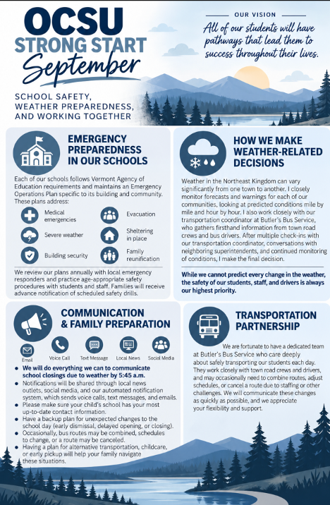 Strong Start September-School Safety