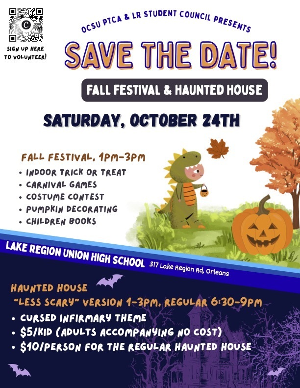 Fall Festival flyer