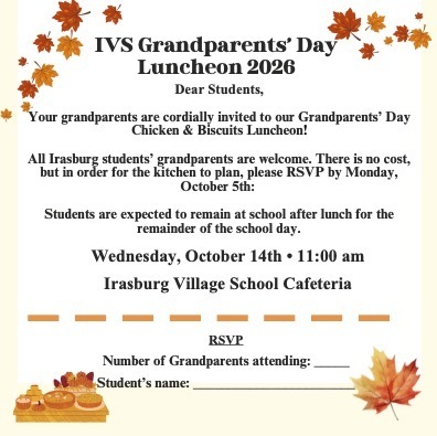 Grandparents Day Luncheon 2026 Flyer