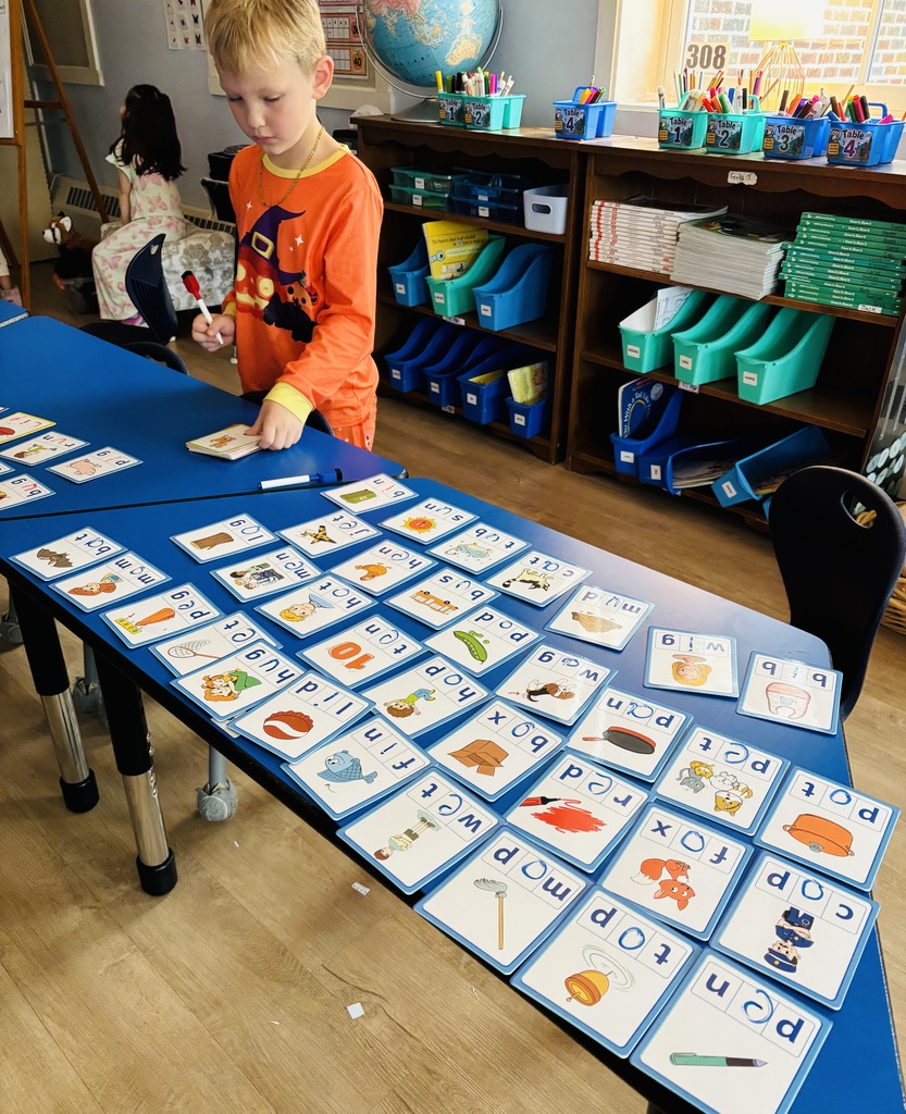 1st grade hard at work