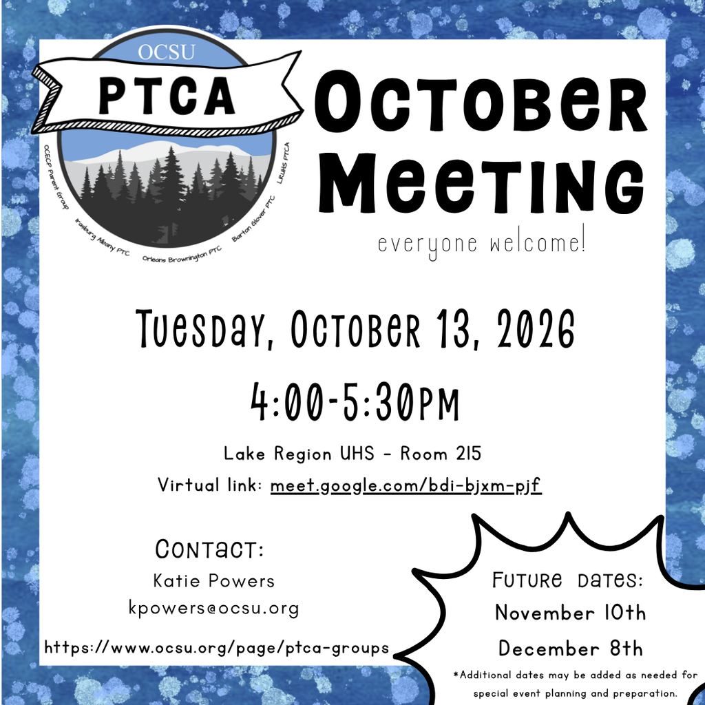 PTCA flyer