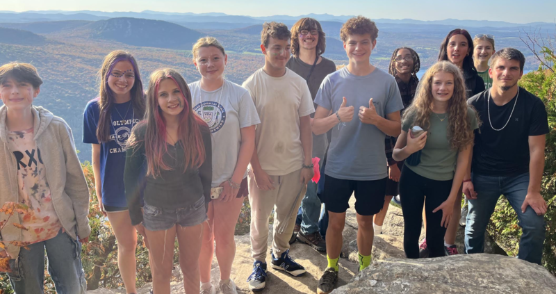 At the Summit of Pisgah