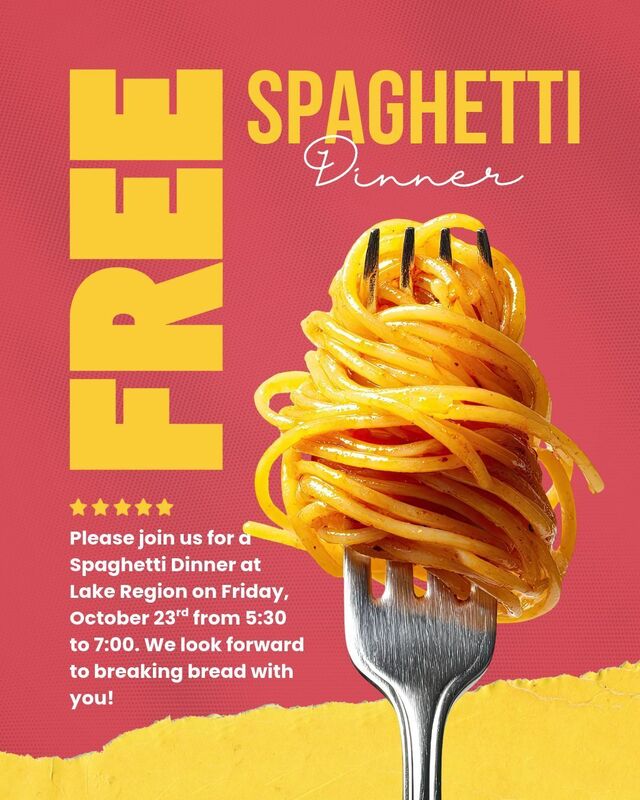 Spaghetti Dinner Details