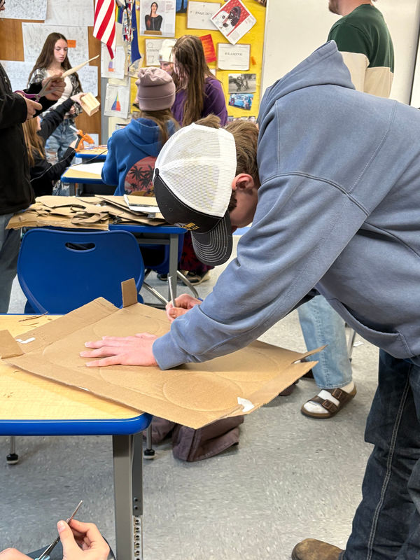 Student Building a Model