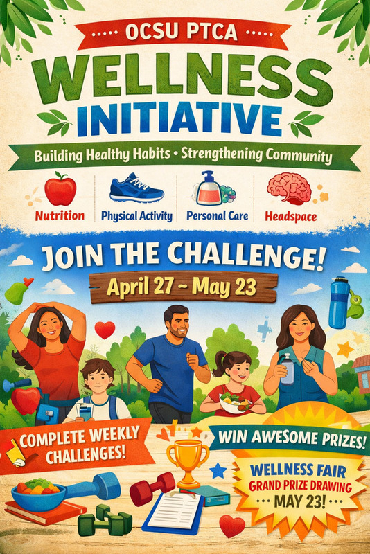 OCSU Wellness Challenge April 27-May 23