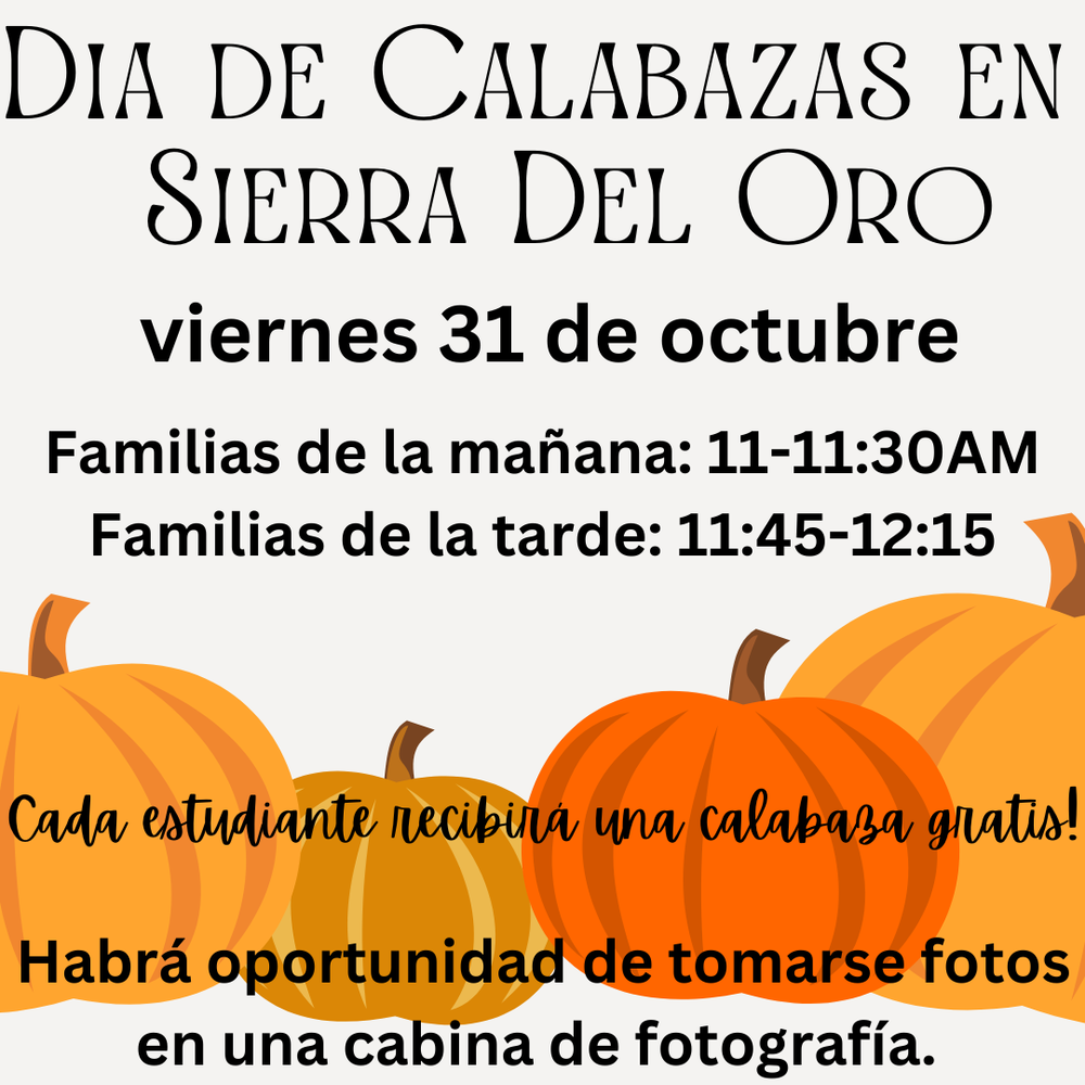 Dia De Calabazas en Sierra Del Oro