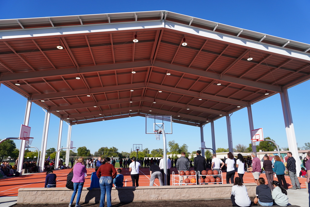 the pavilion