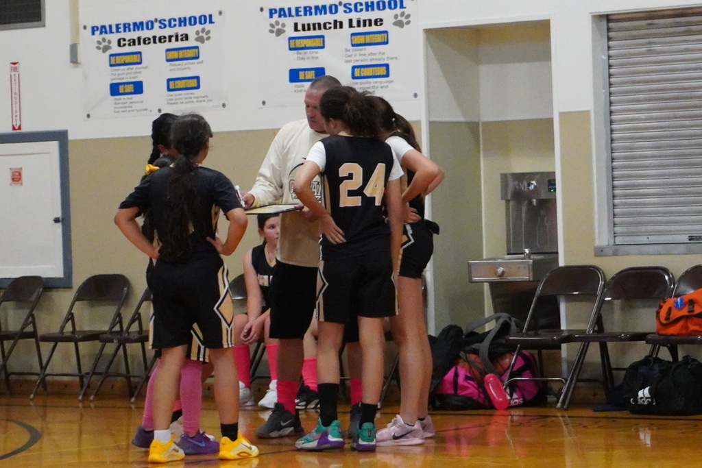 Team huddle