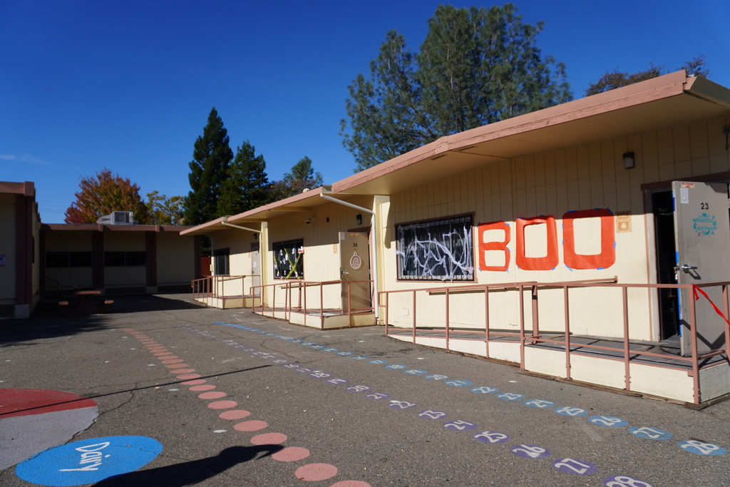 Stanford classrooms decorated