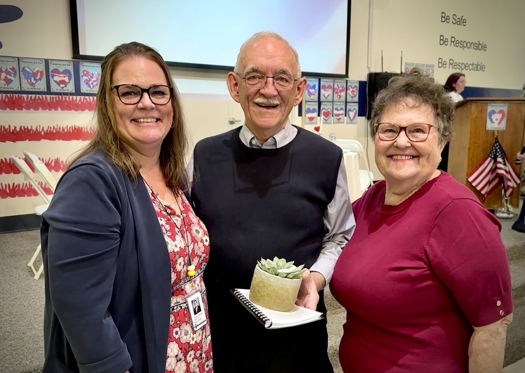 Mrs. Anglin with her parents