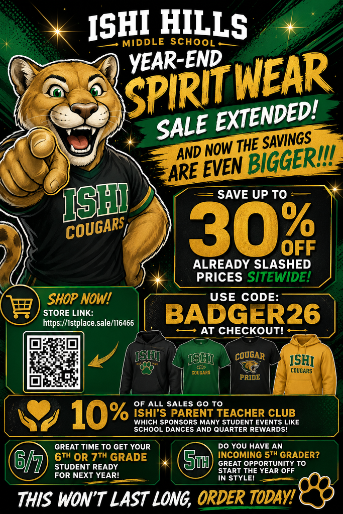 Spirit Wear SALE!