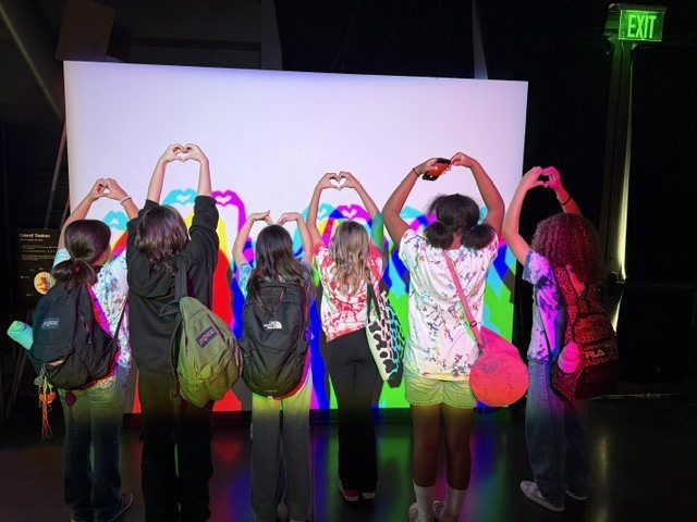 Students Exploring Color and lighting
