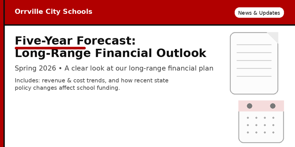 Five Year Forecast Spring 2026
