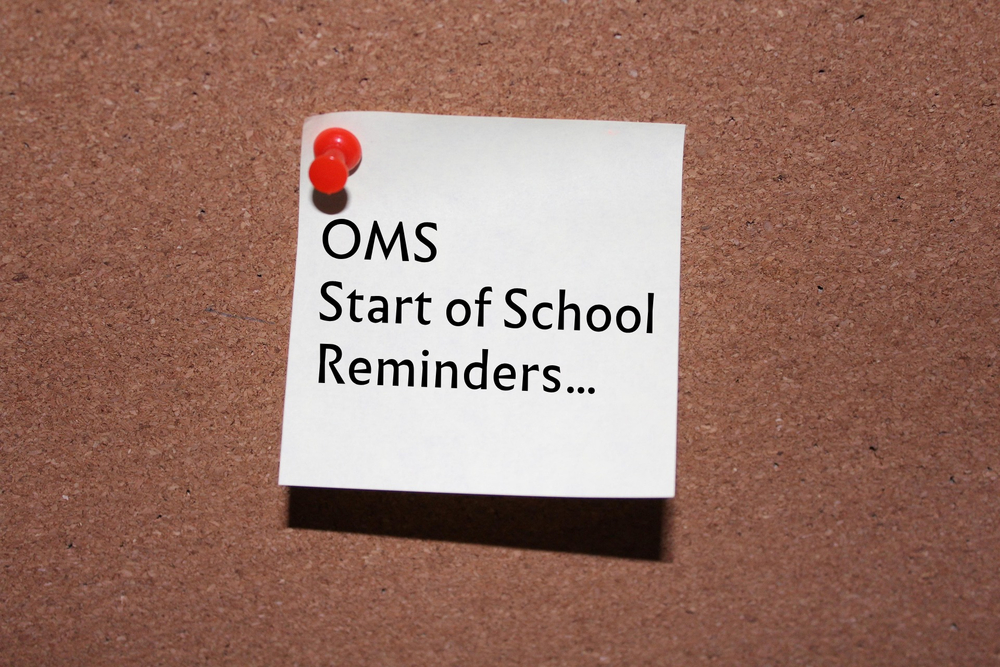 OMS Reminders