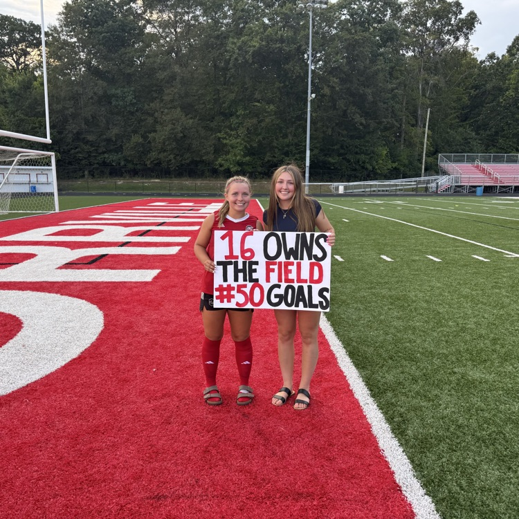 Emma Brede 50th goal tonight