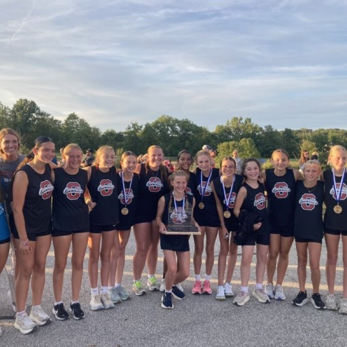 Congrats to MS G XC 🏃‍♀️on winning at Chippewa Invite!