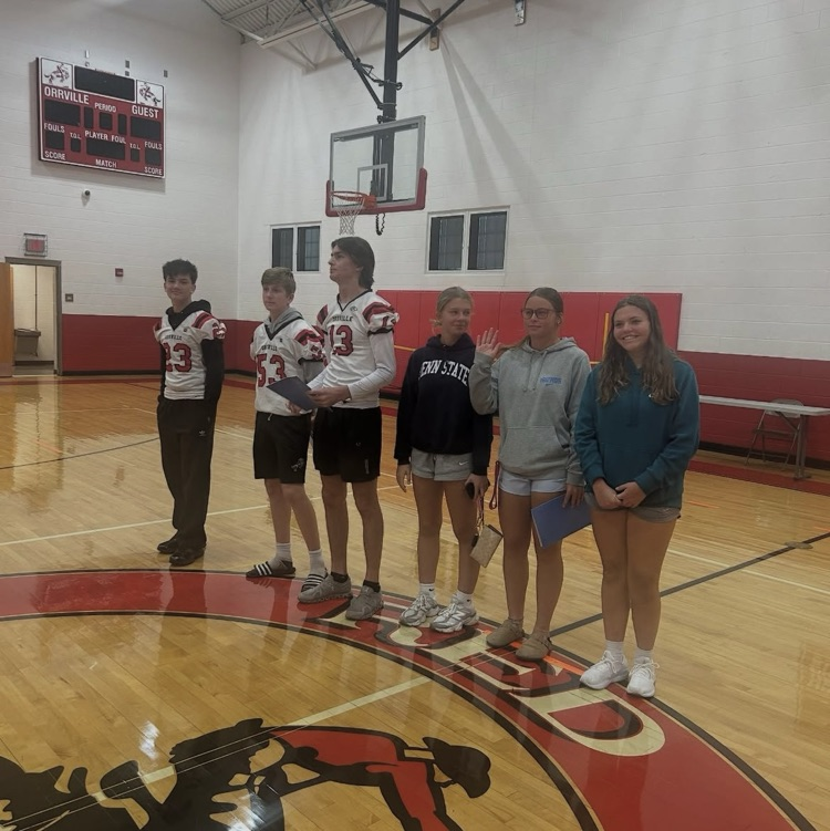 Great student leaders who lead by example!