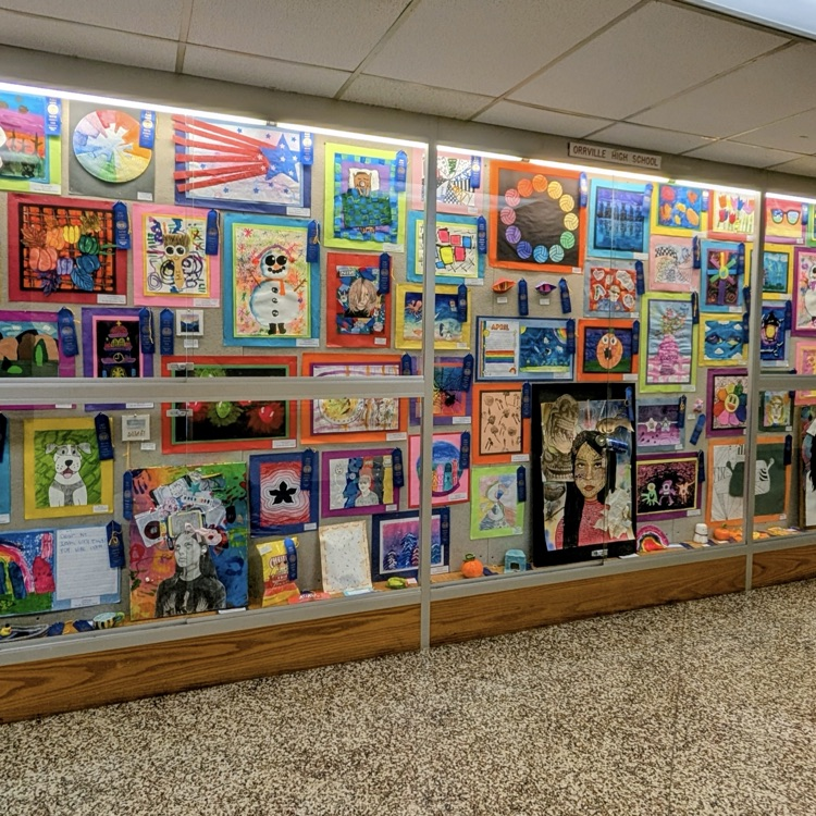 Love our students artwork!