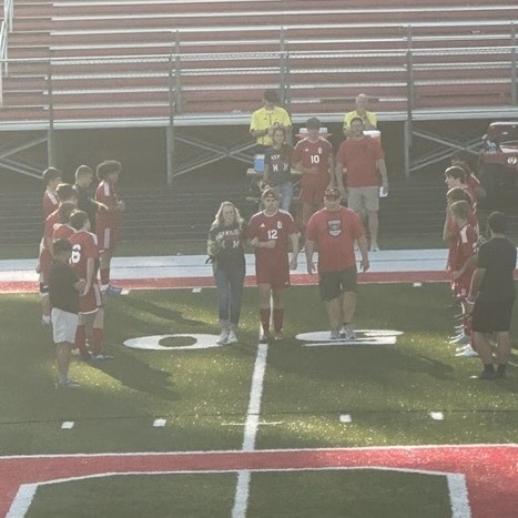 Tonight we recognize and honor our Red Rider Seniors for Boys Soccer! Congratulations, Thank you and Good luck!