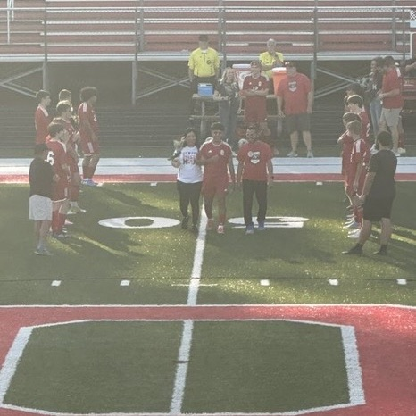 Tonight we recognize and honor our Red Rider Seniors for Boys Soccer! Congratulations, Thank you and Good luck!