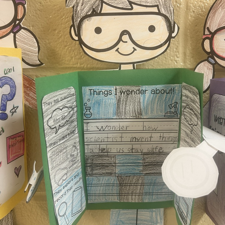 Student work at OES!