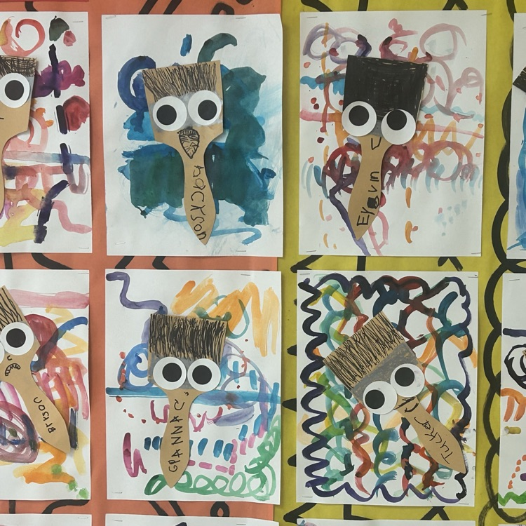 Love seeing student work in our halls!