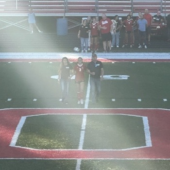 Tonight we honored our Senior Red Riders Girl ⚽️ Players! We wish the the best!