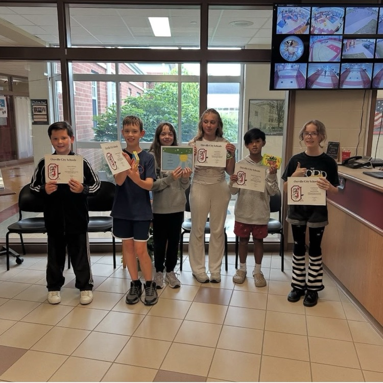 Positive referral students at OMS! Way to lead!