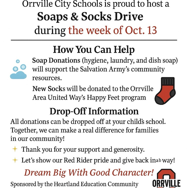 Soaps & Socks Drive